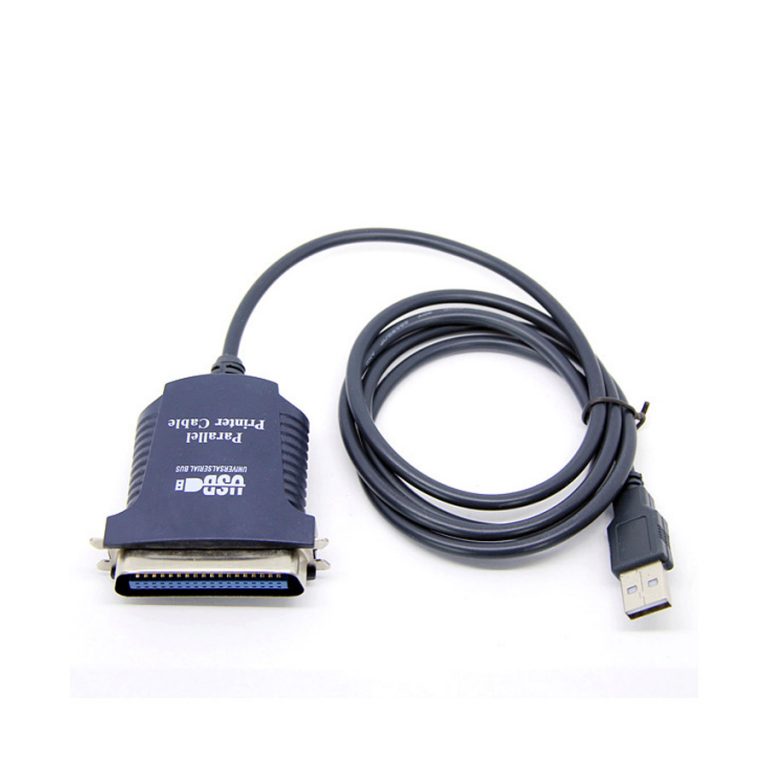 USB To Parallel Port Cable Gold Touch